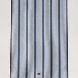 Stripete kjøkkenhåndkle i blått og hvitt