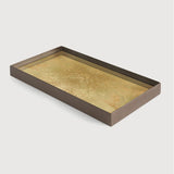 Gold Leaf Tray 31 x 17